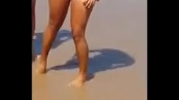 Filming Hot Dental Floss On The Beach - Pussy Soup - Amateur Videos Video segar terbaik