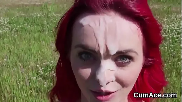 Najlepšie Naughty idol gets cum shot on her face swallowing all the cream čerstvé videá