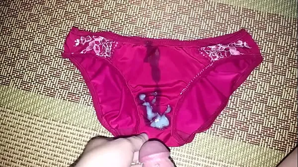 Dreamy purple underwear | Cum on panties compilation the best Video segar terbaik