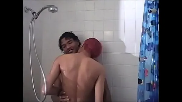 Frisky black boy with pierced nipples sucks hunk's tool in the shower Video baharu terbaik