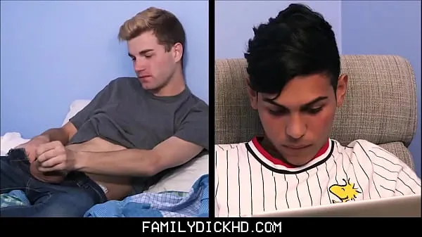 Best Bear Step Dad Walks In On His Twink Step Son Fucking A Twink Latino Foreign Exchange Student And Joins In - Kristofer Weston, Ariano fresh Videos