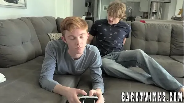 Best Smooth twink buds swap video games for barebacking fresh Videos