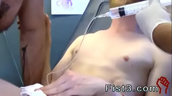 Best Gay emo twink boys porn First Time Saline Injection for Caleb fresh Videos