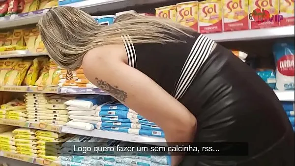 Cristina Almeida se exibindo no mercado 24 horas na freguesia do Ó, marido corno filma, vídeo completo já disponível no site Video baharu terbaik