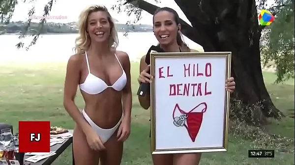 En iyi Cinthia Fernandez y Maria Sol Perez en un reportaje MUY HOT yeni Videolar