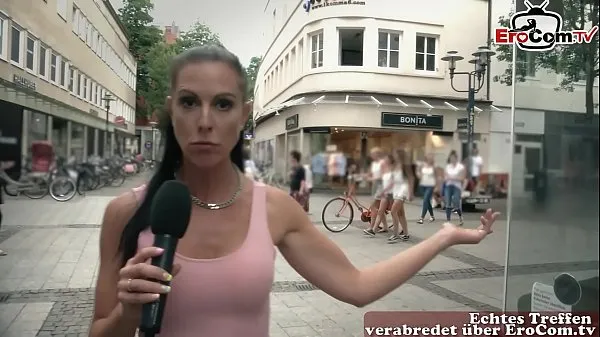 Bedste German milf pick up guy at street casting for fuck nye videoer