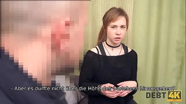 Beste DEBT4k. Agent benutzt junge Puppe wegen Schulden wie eine billige Hurefrische Videos