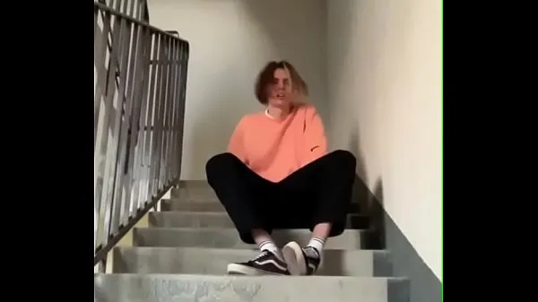 Best Boy Masturbates On Public Staircase In The Entrance And Cums fresh Videos