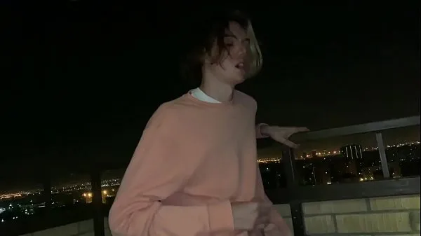 Best Boy Masturbates Risky and Cums on Public Balcony fresh Videos