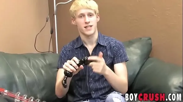 Naughty blonde twink hardcore dildo play Video mới hay nhất