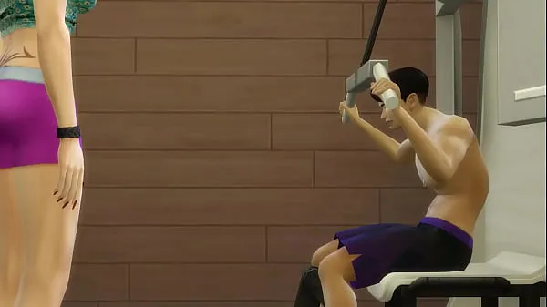 Najlepšie Japanese StepMom helps her StepSon in the gym to motivate him for competition čerstvé videá