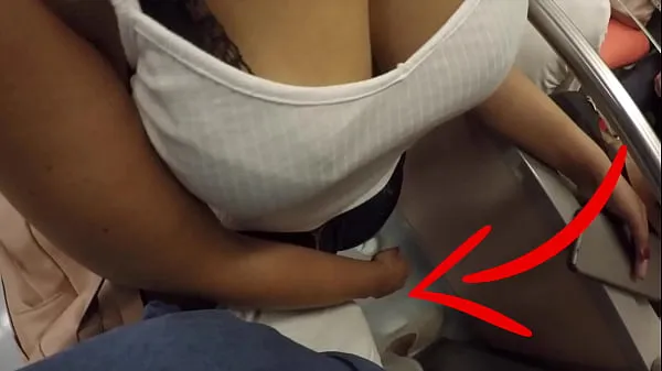 최고의 Unknown Blonde Milf with Big Tits Started Touching My Dick in Subway ! That's called Clothed Sex 최신 동영상
