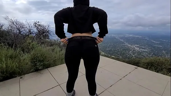 Best Fucking big ass Latina on a hiking trail on a popular Los Angeles trail fresh Videos