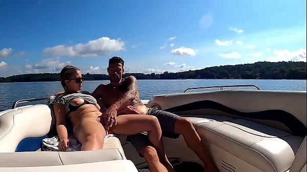 Best Last few weeks of summer so we had to get in some hot sex on the lake fresh Videos