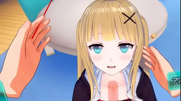 Best Eroge Koikatsu! VR version] Cute and gentle blonde big breasts gal JK Eleanor (Orichara) is rubbed with her boobs 3DCG anime video fresh Videos