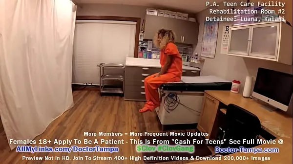 Become Doctor Tampa, Strip Search Cali Teen Kalani Luana While Detained Before Being Sent To For Profit Detention Facility In "Cash For Teens" On Video segar terbaik