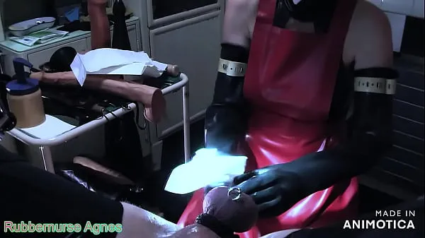 Nejlepší Rubbernurse Agnes´ rectal clinic - extreme pegging under Corona protection conditions and over 30°C....let´s fuck this shhiitt out of the body aktuální videa