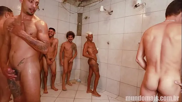Best Football match ends in a suruba in the shower and locker room fresh Videos