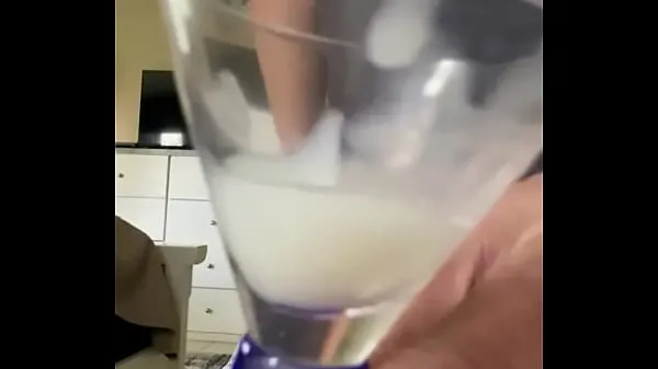 Best Massive thick cumshot explosion into cup. A lot of cum fresh Videos