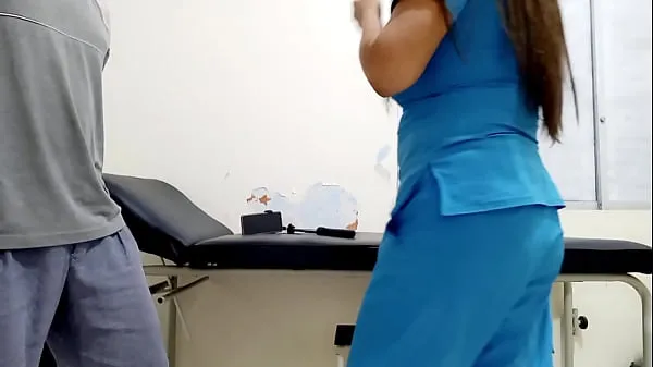 Best The sex therapy clinic is active!! The doctor falls in love with her patient and asks him for slow, slow sex in the doctor's office. Real porn in the hospital fresh Videos