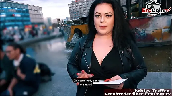 Best German fat BBW girl picked up at street casting fresh Videos